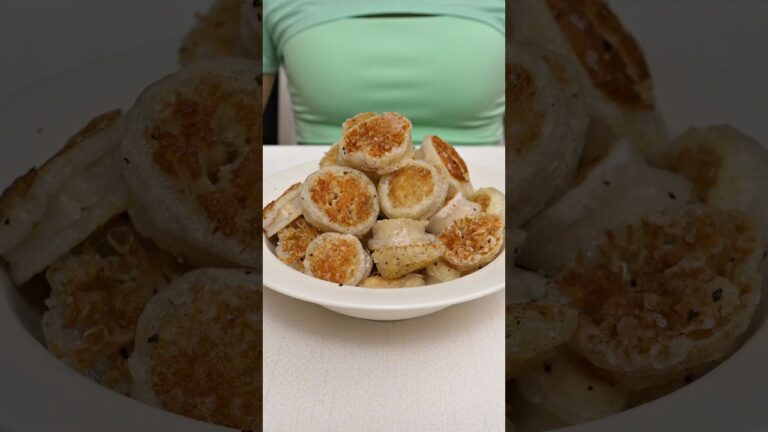 海外で大流行したエノキホタテ大量生産❤️‍🔥カリッとしてもちじゅわ〜