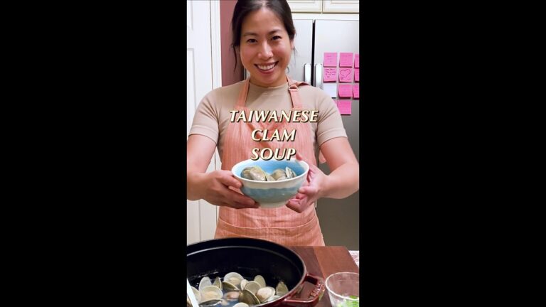 Taiwanese Ginger Clam Soup