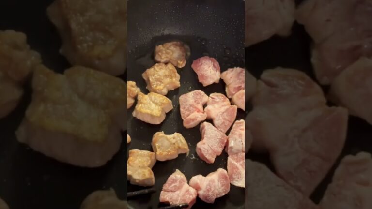 ＼ねこぶだしでポークソテー／ #shorts