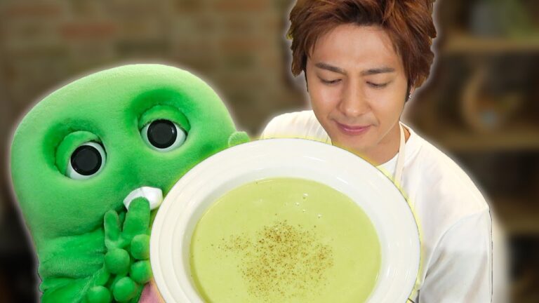 【速水もこみち流】ぼくと同じみどりのスープ！【そら豆のポタージュ】