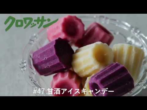 お砂糖なし！甘酒アイスキャンディー【白崎茶会】ノンシュガー  卵、乳製品なし