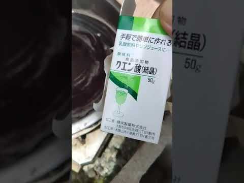 カセットコンロ クッキング クエン酸 入り しそジュース 原液