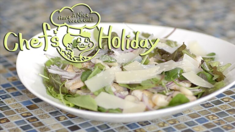 プロが作るプリプリ食感の「エビと白インゲン豆のサラダ」の作り方(Insalata di fagioli cannellini e gamberetti) | Chef’s Holiday