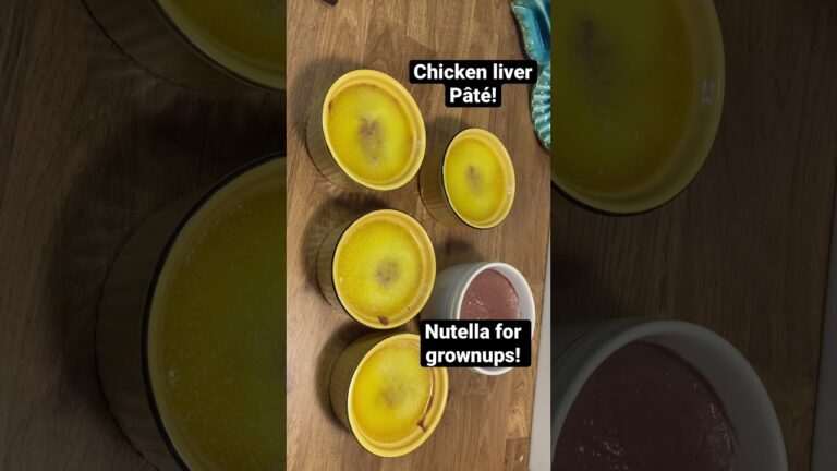 So deliciously smooth chicken liver pâté. Perfect on toast, for a snack or a posh starter!