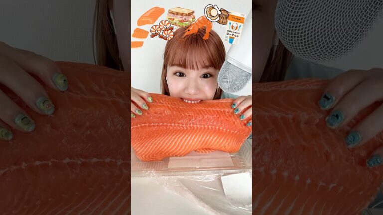 コストコ行ったら絶対に買いたいものを買い占めた🕺　#mukbang #asmr #咀嚼音asmr #モッパン #コストコ #コストコ購入品 #サーモン