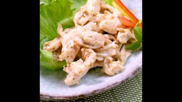 のりの佃煮とマヨネーズが意外とマッチ ササミののりマヨあえ ｜ moguna[モグナ]