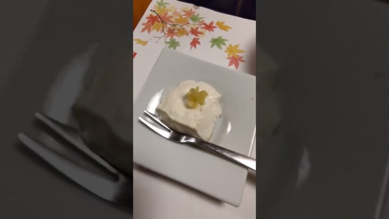 惑わされるな！レアチーズケーキだ！めちゃくちゃ美味❗️