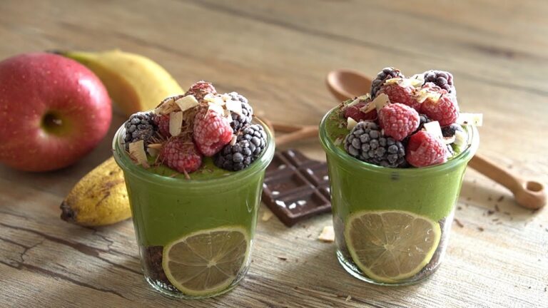 【料理音ASMR】Green smoothie グリーンスムージーの作り方