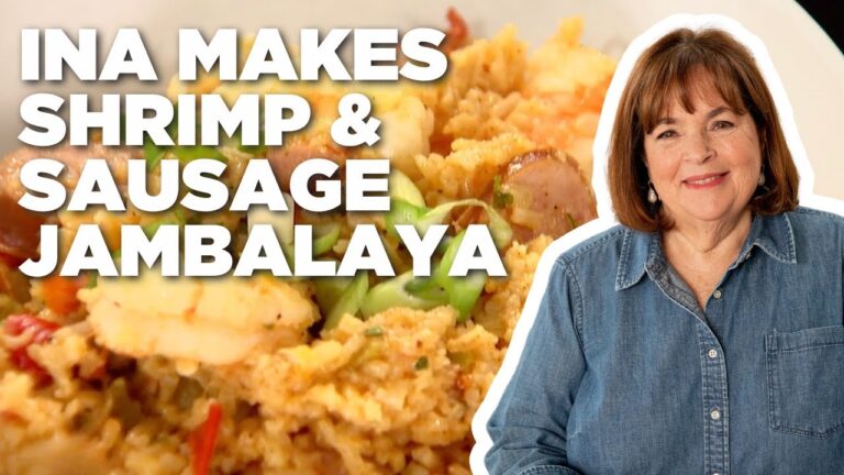 Ina Garten Makes Shrimp and Sausage Jambalaya | Barefoot Contessa | Food Network
