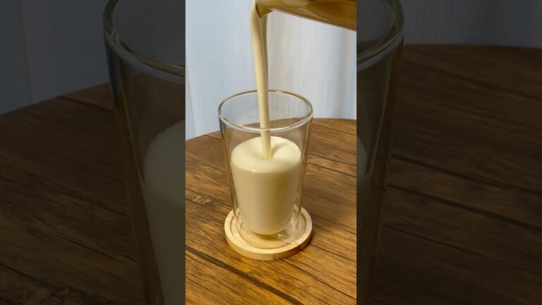 贅沢ドリンクシリーズ🥤バナナスムージー🍌#ドリンク #バナナジュース #バナナ #スムージー #smoothie #banana #drink #簡単レシピ #easyrecipe