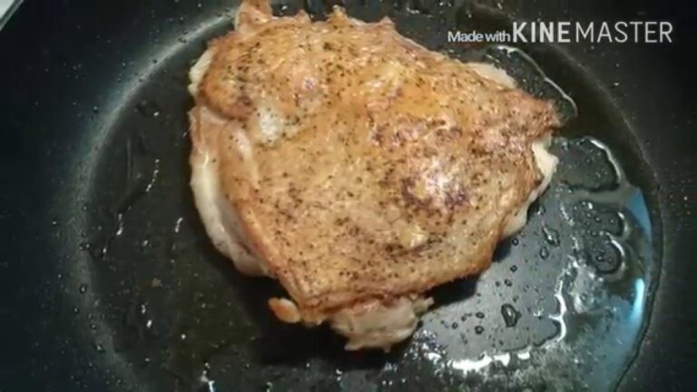 皮パリパリのチキンステーキを作る方法