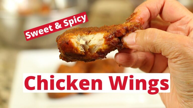 Sweet And Spicy Chicken Wings | Rockin Robin Cooks