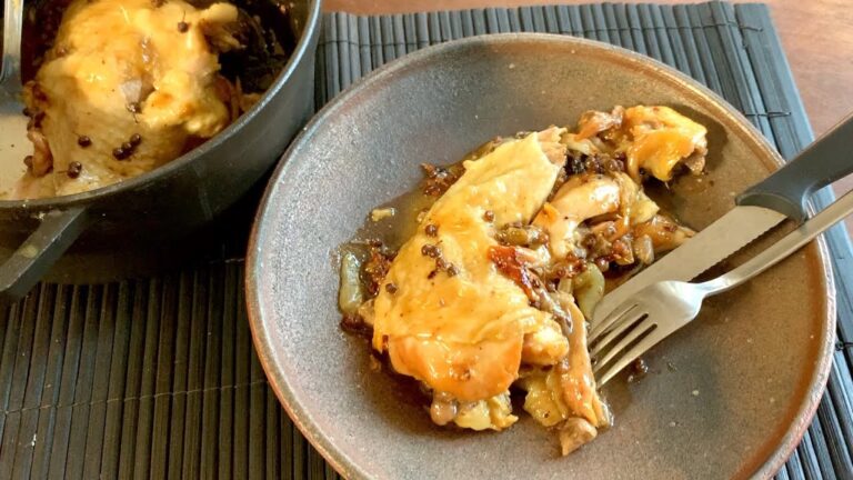 準備は5分！な〜んにもしないで煮込むだけ【鶏肉の花椒、山椒オイル煮】