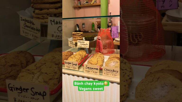 [ẩm thực nhật bản]vegan cookies kyoto😲 ビーガンクッキー🌱#京都 #京都グルメ #sweet#japanesefood #スイーツ #vegan #kyoto
