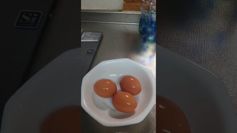 失敗しない、温泉玉子の作り方