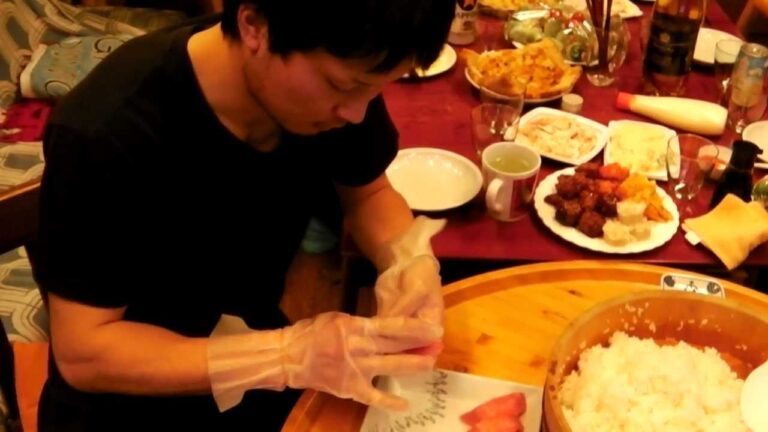 クリスマスにはパーティーを。寿司には愛を。