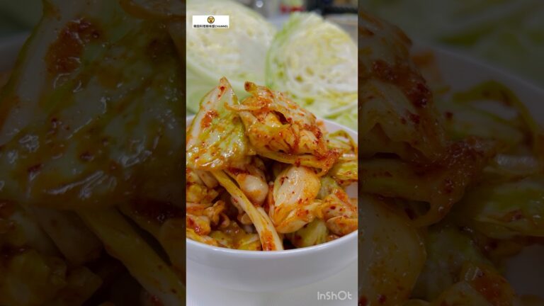 春キャベツ ザクザク切って和えるだけコッチョリキムチ #cooking #簡単レシピ #韓国料理 #韓国家庭料理レシピ #キムチ #春キャベツ #김치 #キャベツ #양배추 #コッチョリ #旬の食材