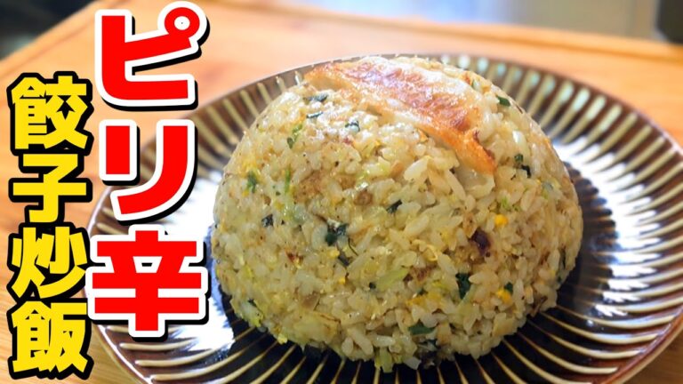 餃子でチャーハン作ったらウマいか試してみた「Gyoza fried rice」