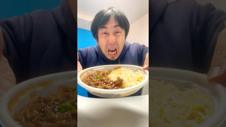 ギリギリまでコンビニのランチ！あんかけチャーハン食べた！味は普通！#セブンイレブン #コンビニ #ランチ #弁当 #おいしい