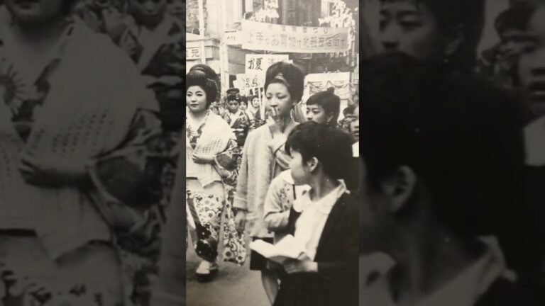 仮装行列　昭和にタイムスリップ　別府市　大分県