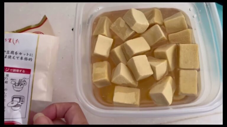 誰でも出来る高野豆腐の煮物