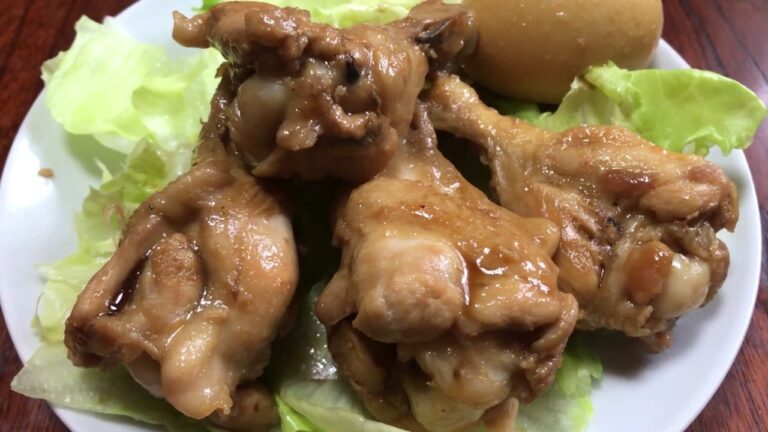 手羽元のポン酢煮