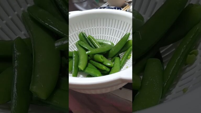 グリーンピースになる前に食べら