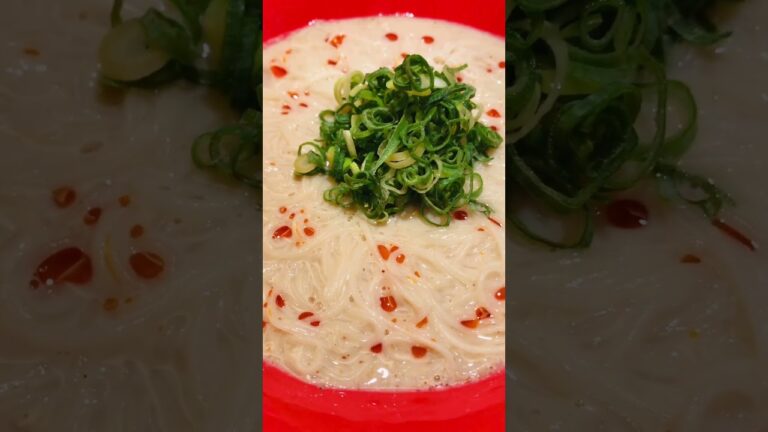 冷やし坦々そうめん