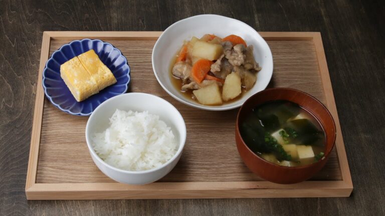 レンジで3品！お袋の味定食