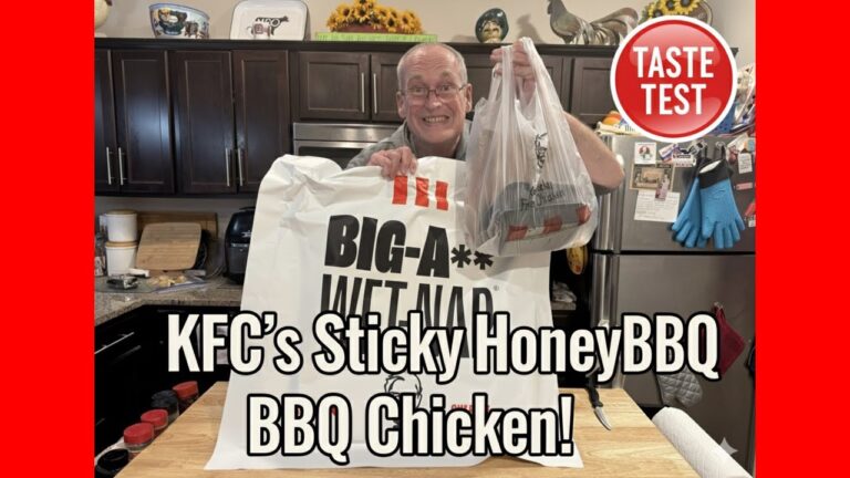 ねっとり、甘くて、驚き！KFCのハニーBBQチキンレビュー（＋コーギーのフィービーが盗んだもの！）