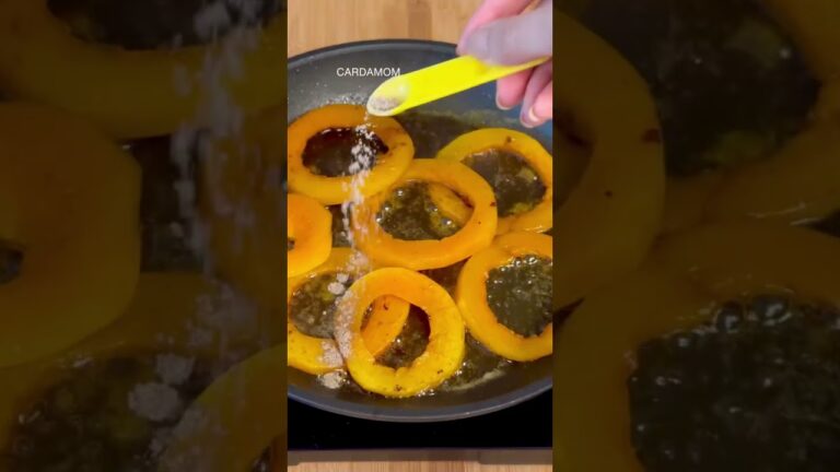 Glazed Butternut Squash Dessert #dessert #sweet