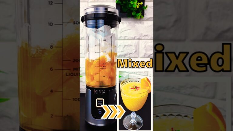 オレンジのスムージー orange apple Mixed Food by Ninja blast