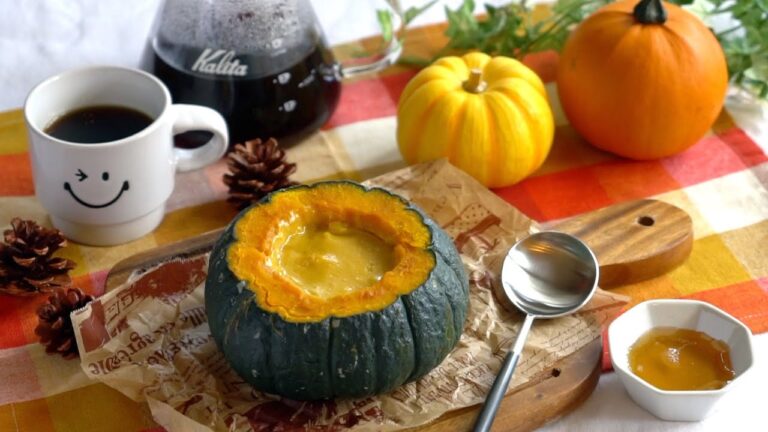Vegan Pumpkin Pudding Recipe - ハロウィンに☆坊ちゃんかぼちゃのプリンの作り方【卵・乳製品不使用】