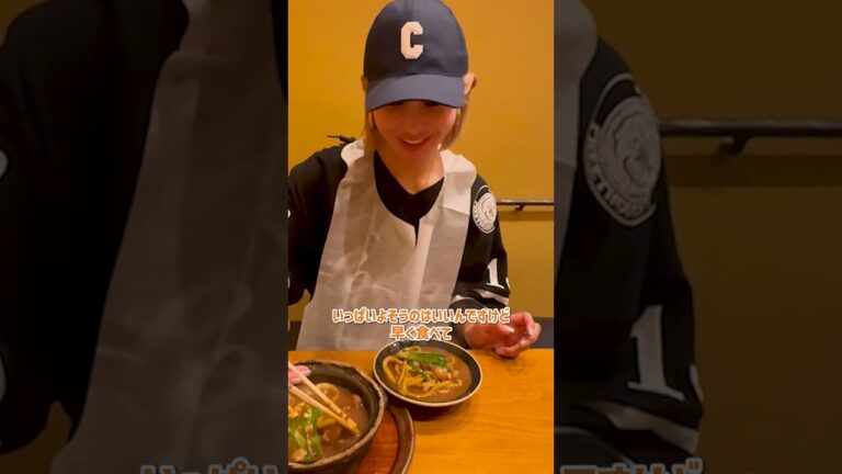 【女子プロゴルファー】名古屋名物！味噌煮込みうどんの食レポに挑戦！ #女子プロゴルファー  #ゴルフ女子  #shorts