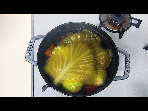 角煮の作り方【STAUB】ポイントは落とし蓋