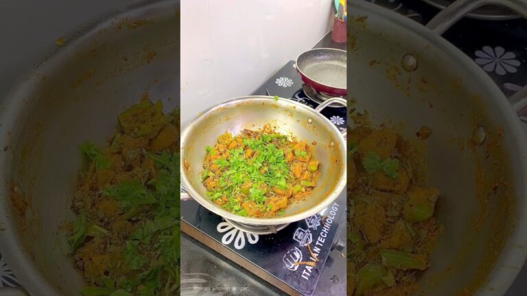 Kesi bani he sabzi! #trending #shorts #viral #youtubeshorts #cooking #food #lunchbox #reels