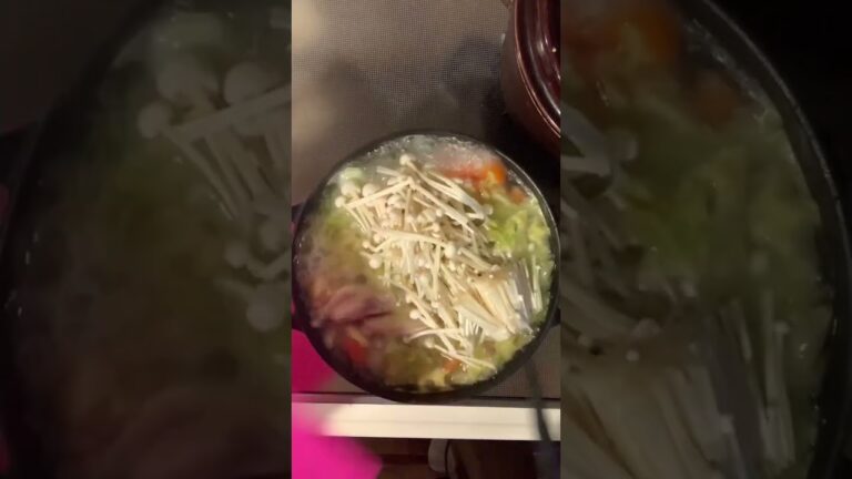 今日の朝スープ「もち麦入りかんたんボーンブロススープ」