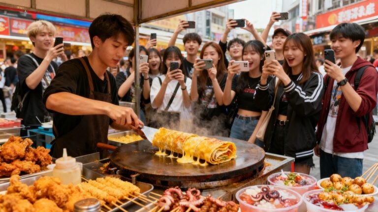 中国年轻人最喜爱的街头美食，50种诱人美味，让人无法抗拒！