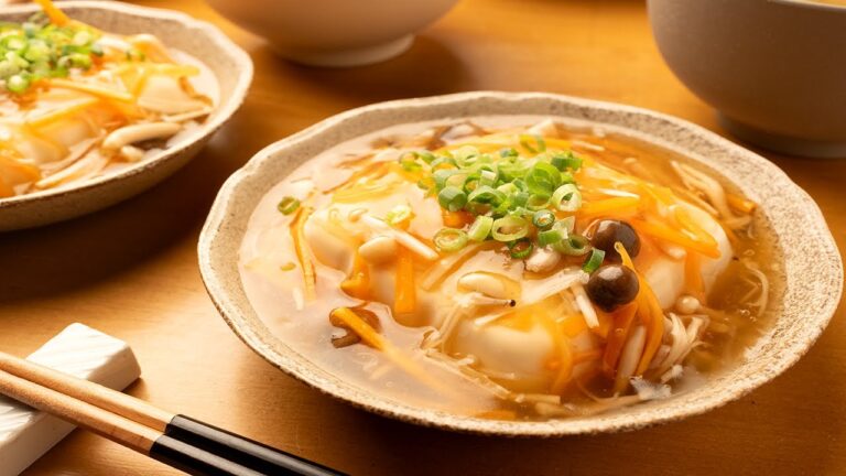 【かんたん10分】最後の一滴まで飲み干した『豆腐のあんかけ』