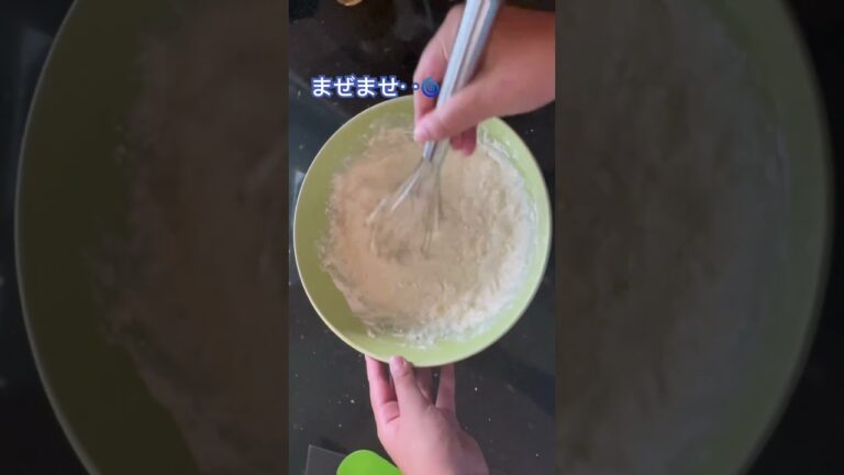 【Yua日記】フランスの友人に教えてもらった簡単クレープレシピで、娘がお料理✨ #日記 #かんたんレシピ #レシピ