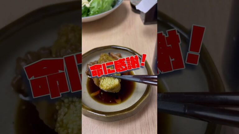 【アイナメの卵食べてみたら…】＃魚料理＃煮つけ