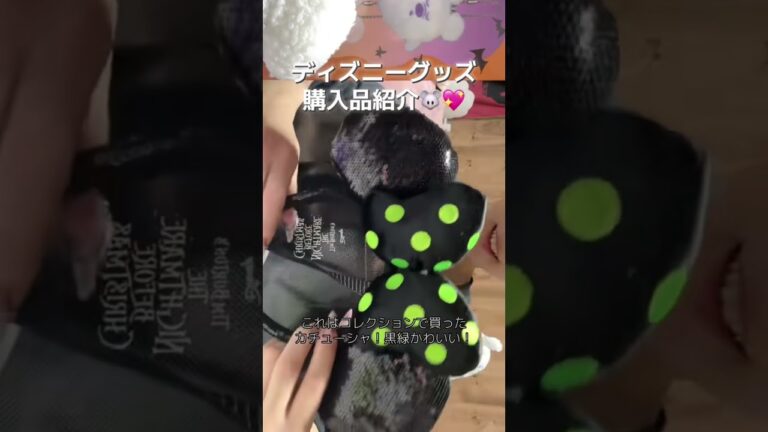 クリスマスグッズも公開されたね🥺💖#ディズニー #ハロウィン #ディズニーランド #ディズニーシー #購入品紹介 #購入品 #おすすめ