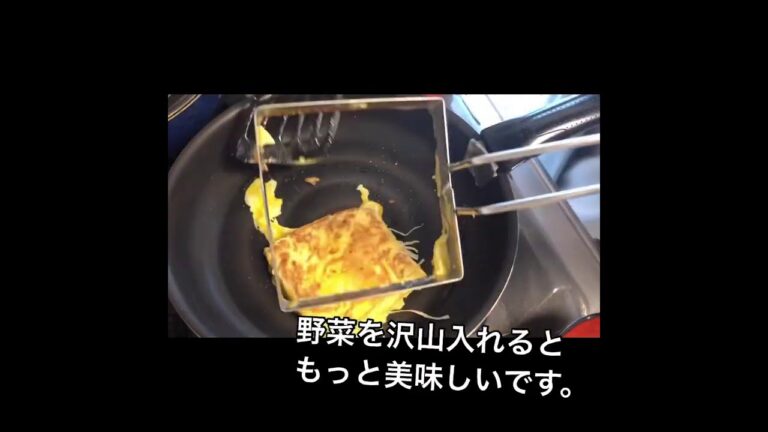 韓国屋台、トースト作り方