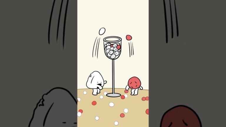 白組の圧勝 #animation #おにぎりとうめぼし #うめぼし #cartoon #アニメーション