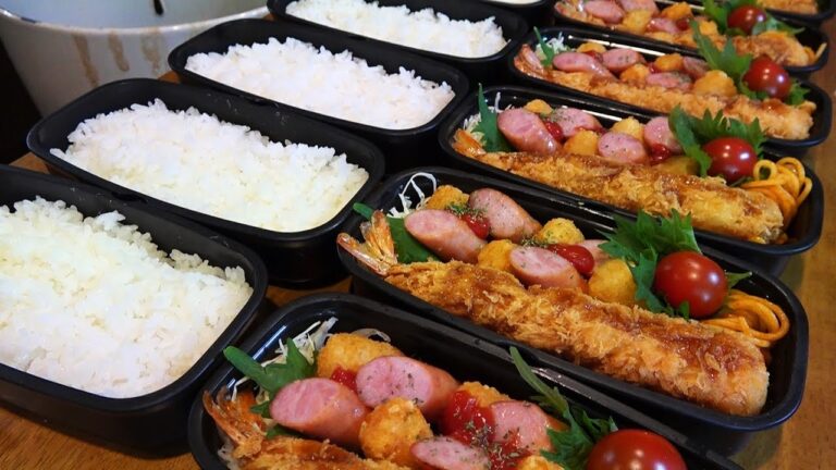 【超エビフライ弁当】弁当作りを近くで見るぞ！その２７４のヤツ 【ＢＥＮＴＯ】