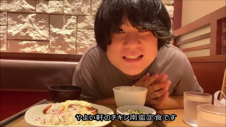 たまには朝定食じゃない　やよい軒のチキン南蛮定食　　スパチャ飯