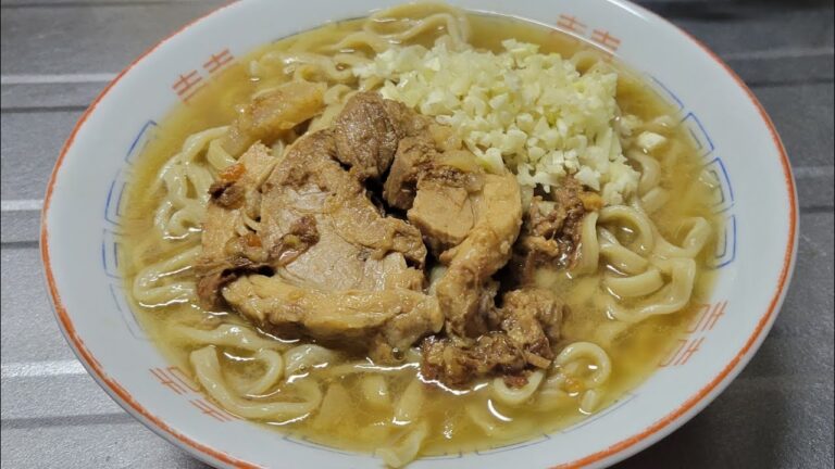 深夜0時の二郎系ラーメン、ウンメ～～～ッ！！
