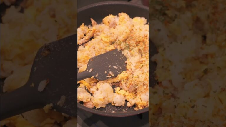 【飯テロ】大阪王将の素で作ったレタスチャーハンがめちゃくちゃ美味かった件について