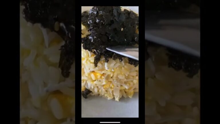 『夏のおすすめしらすチャーハン🍜🥄』