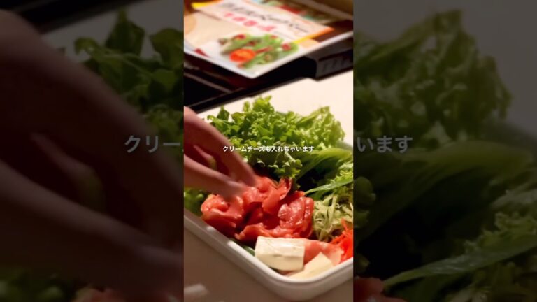 【5分で作れる生春巻き】海老とサーモンとたっぷり野菜！片手で食べれる栄養バランス満点ヘルシー春巻